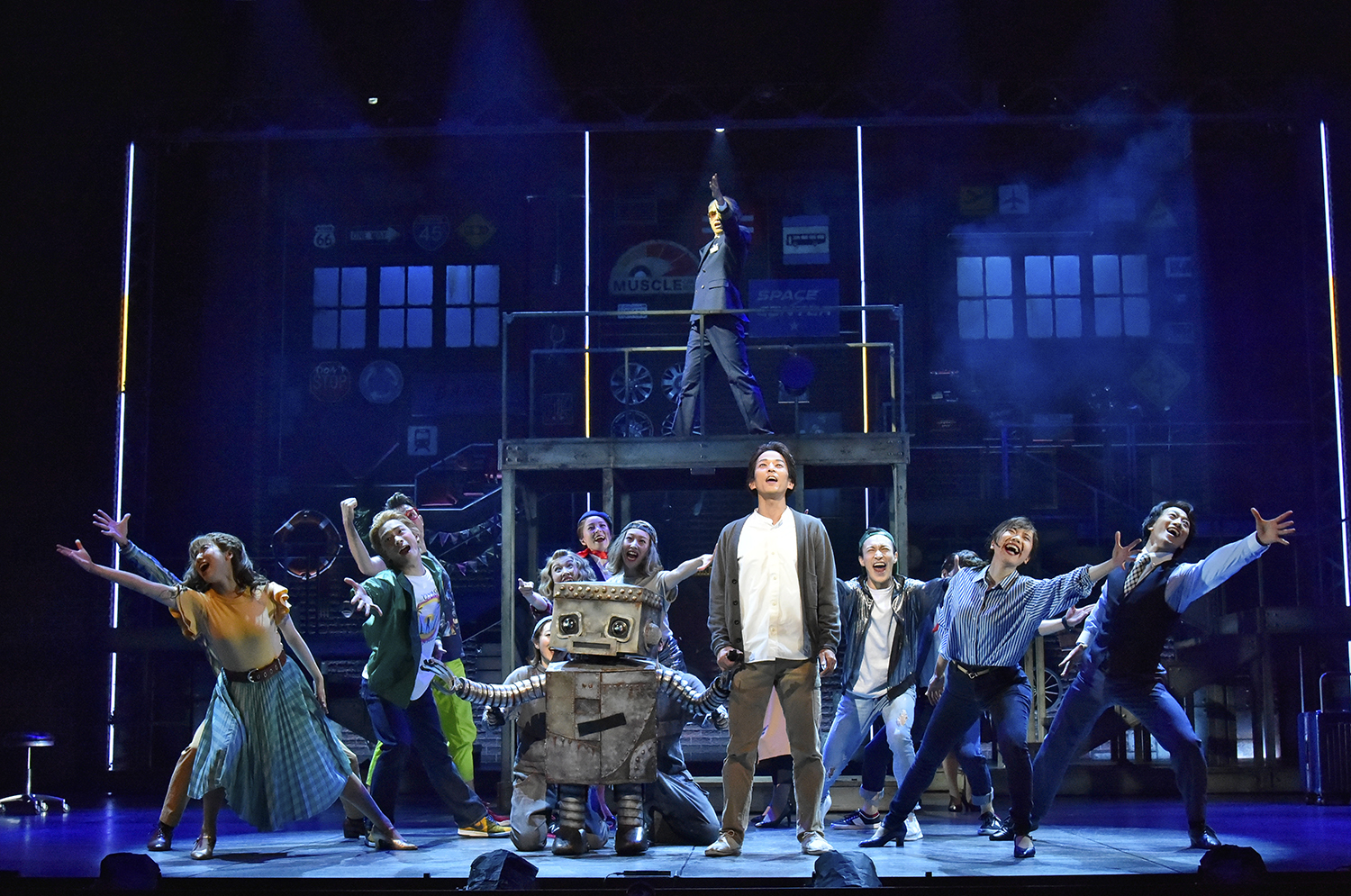 劇団四季 ロボットインザガーデン パンフレット& サイン入りポスト